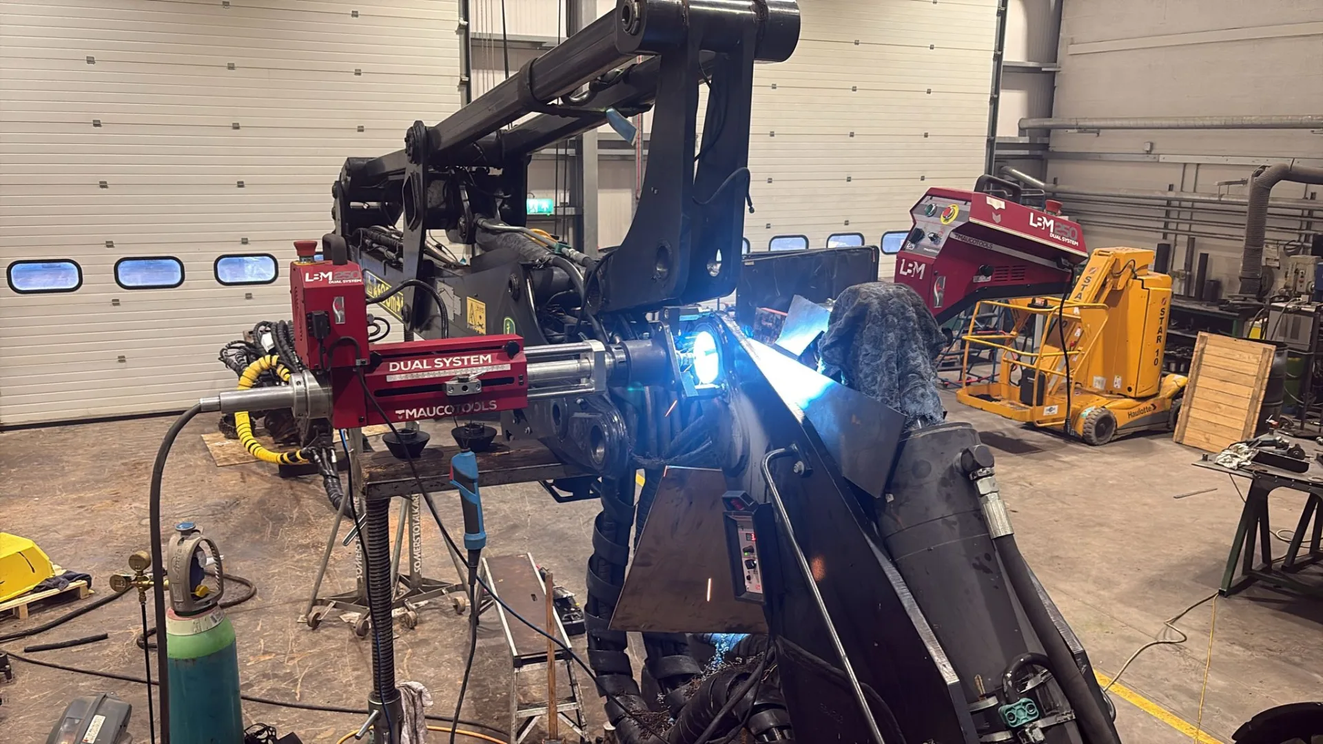 Portable Line Boring Machine DUAL SYSTEM Maucotools