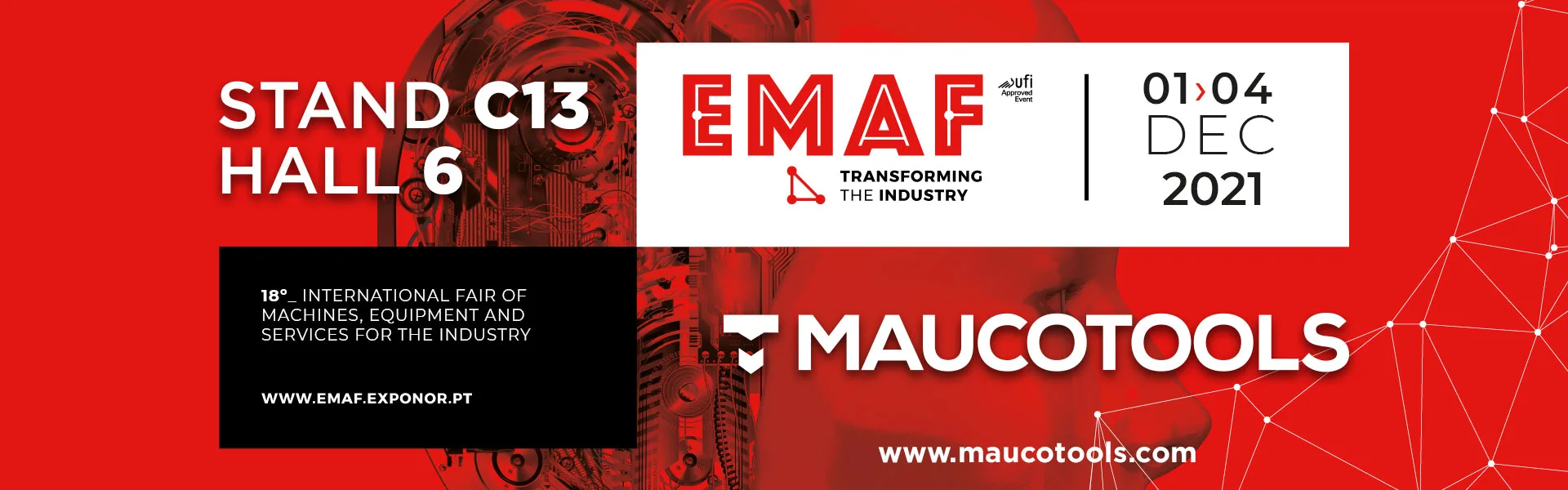 Maucotools at the EMAF 2021 fair in Oporto with distributor Sourceweld